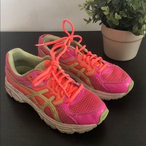 ASICS Gel-Contend 3 Neon Pink/Orange/Green